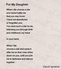 Daughter Poems Rip Poems, Graduation Quotes For Daughter, Mother Poems From Daughter, Poem To My Daughter, Poems In English, Rhyming Poems, Mother Daughter Bonding, Daughter Poems, Birthday Quotes For Daughter