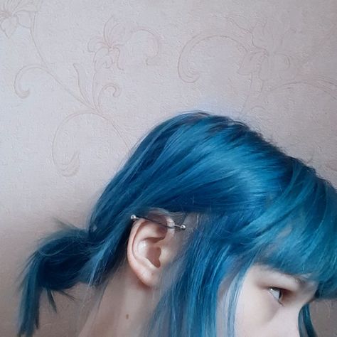 Bright Blue Hair, Dyed Hair Blue, Hot Pink Hair, Teal Hair, Dyed Hair Inspiration, Punk Hair, Pretty Hair Color, Hair Color Blue, Dye My Hair