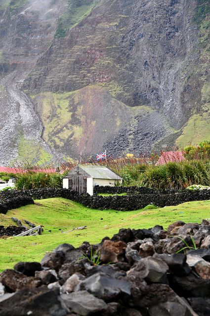 Tristan Da Cunha -- The most remote Island on the planet. Tristan Da Cunha Islands, Tuvalu Island, Kalanggaman Island, Tioman Island, Hinatuan Enchanted River Philippines, Saint Helena Island, Ascension Island, Remote Places, Saint Helena