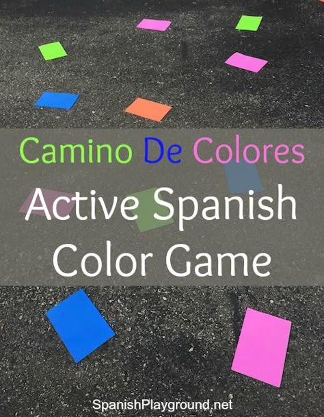 You Spanish Activities For Kids, Spanish Games For Kids, Preschool Spanish Lessons, Colors In Spanish, Spanish Learning Activities, Spanish Practice, Preschool Spanish, Spanish Classroom Activities, Basic Vocabulary