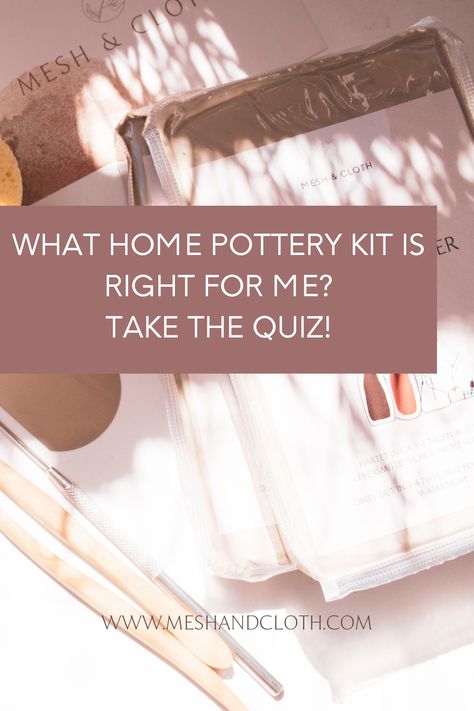 Want to start playing with clay at home and are not sure what kind of pottery kit you need? Take the quiz and find out! Pottery Coffee Mug Prices, Personalized Coffee Mugs Ceramic, Sculpd Pottery Kit Ideas, Nativity Set Ceramic, Gilmore Girls Funny Moments, Pottery Kit, Pottery Lessons, Beginner Pottery, Play Clay