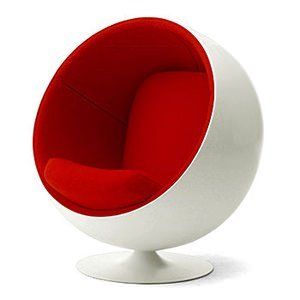 C2A Designs Ball Swivel Balloon Chair Antique Chairs Makeover, Bubble Chair, Eero Aarnio, Blue Accent Chairs, Chair Design Modern, Farmhouse Dining Chairs, Contemporary Armchair, Ball Chair, Modern Accent Chair