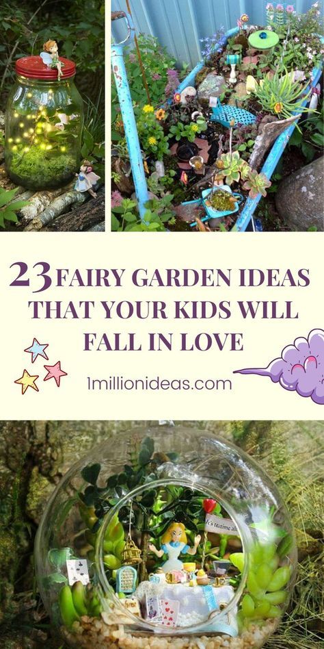 Disney Fairy Garden Ideas, Disney Fairy Garden, Fairy Terrarium Ideas, Diy Fairies, Fae Garden, Fairy Jars Diy, Indoor Fairy Garden, Large Fairy Garden, Designing A Garden