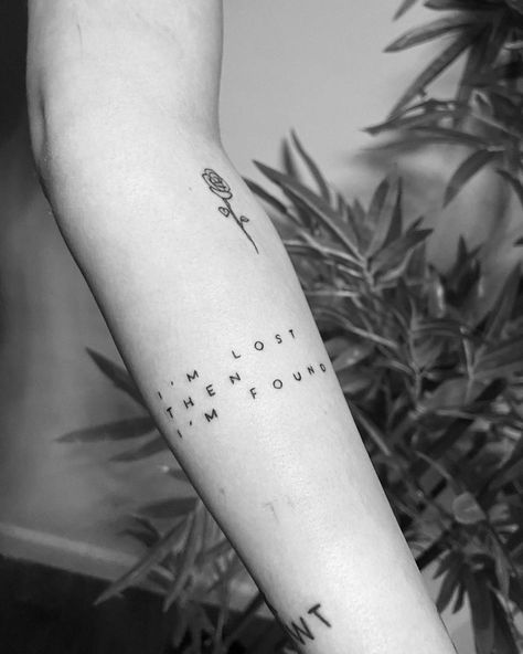 Hand Poked Tattoo, Delicate Tattoo, Hand Poke, Stick And Poke, Fine Line Tattoos, Minimal Tattoo, Tattoo Lettering, Lost & Found, Leicester