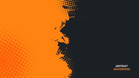 Abstract orange and black grunge texture background Abstract Orange Background, Black Orange Aesthetic, Black And Orange Wallpaper, Black And Orange Background, Orange Background Design, Orange Black Background, Orange And Black Background, Dussehra Wallpapers, Thumbnails Youtube Background