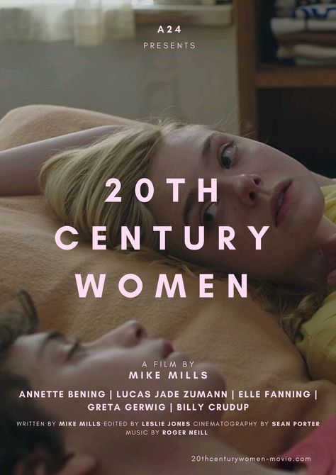 20th Century Women Poster, A24 Poster, Office Jokes, 20th Century Women, Leslie Jones, Film Poster Design, Film Anime, Woman Movie, Women Poster