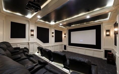 Home Theater Ideas Luxury, Bowral House, Movies Room, Home Theatre Room Ideas, Private Cinema, Home Movie Theater, Home Theater Room Design, Theater Rooms, Theater Room Design