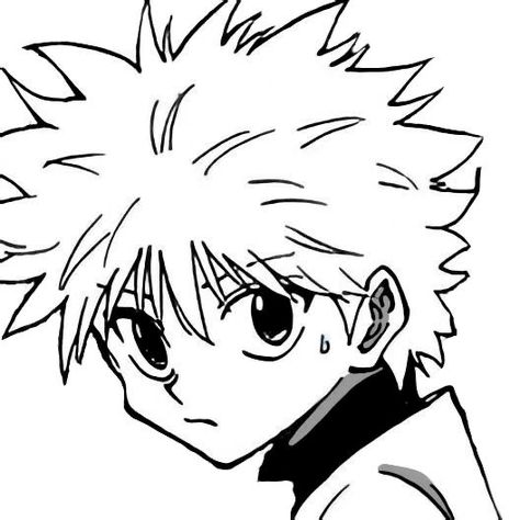 Hunter Anime, Hunter X Hunter, Profile Picture, My Pictures, Avatar, Black And White, Collage, Drawings, Anime