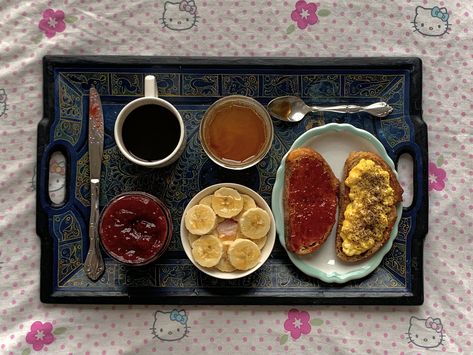 Tea Tray Aesthetic, Cooking Together, Cafe Food, Pretty Food, I Love Food, Cute Food, Yummy Breakfast, Aesthetic Food, Good Eats