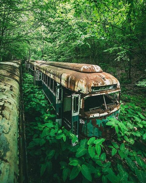 Abandoned Train Station, Desert Places, Abandoned Train, The Lost World, Hawaii Luau, Abandoned Mansions, Abandoned Cars, Destination Voyage, Fire Station