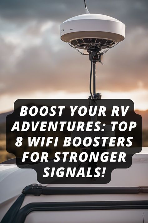 Struggling with weak internet signals on your RV adventures? 🚐💻 Discover the 8 top RV WiFi boosters that promise to keep you connected, even in the most remote locations. Whether you're a digital nomad or just love streaming on the go, these gadgets are game-changers. Which one will you pick to ensure smooth, uninterrupted internet? Click to find out and share your must-have RV tech in the comments!  #rvaccessories #rvessentials #rvcampingessentials Rv Wifi, Rv Internet, Rv Gear, Remote Locations, Wifi Booster, Rv Adventure, Wifi Extender, Working Remotely, Rv Accessories