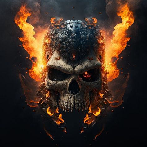 Dr Strange 2, Horror Logo, Ghost Rider Johnny Blaze, Skeleton Artwork, Flaming Skull, Iron Maiden Eddie, Skull Art Drawing, Flame Art, Skull Artwork