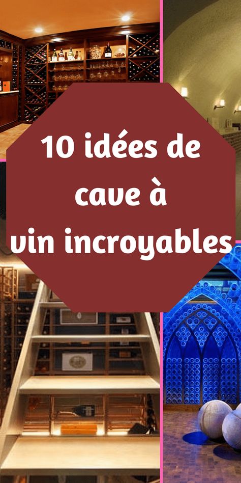 Il est toujours important de s’inspirer de belles cave à vin et de rêver de magnifiques caves à vins! 10 idées de cave à vin incroyables #conseils #deco #décoration #wine #cave #apero Cave A Vin, Cellar Ideas, Wine Cave, Wine Cellars, Wine Cellar, Restaurant Bar, Loft Bed, Sweet Home, Stairs