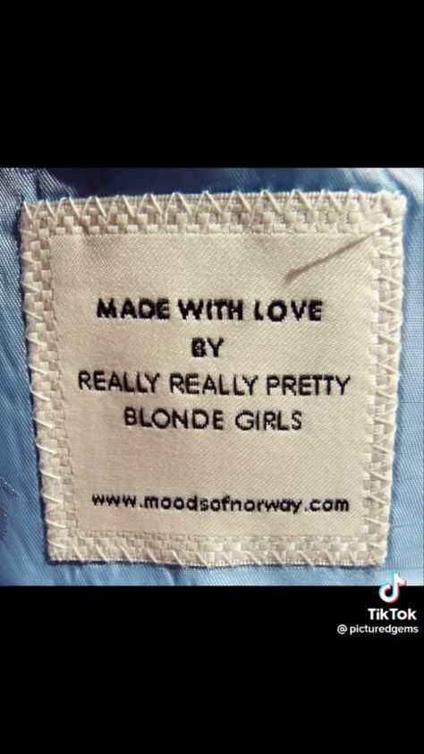 Moods Of Norway, Pretty Blonde, Berlin Design, Hanna Marin, Chloe Walsh, Cali Girl, Malibu Barbie, The Good Witch, Make It Easy