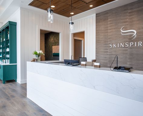 Austin, Texas Medical Spa | SkinSpirit Medical Spa Interior Design, Salon Decor Studio, Spa Aesthetic, Community Impact, Spa Interior Design, Spa Interior, Injectables Fillers, Decor Studio, Cool Sculpting