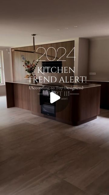 A E S T H E T I C A L L Y 💡✨ on Instagram: "2024 Kitchen Design Trend Alert 🚨!!  PART 3! ✨  [BE SURE TO SAVE FOR LATER FOR YOUR FUTURE KITCHEN PROJECT 📲!]  ✨Embrace the latest kitchen trend with curved edge kitchen islands and warm wood tones, creating a space that’s both stylish and functional.   ✨Curved edge islands not only soften the room’s overall look but also enhance flow and movement, making your kitchen more inviting and user-friendly. Paired with warm wood tones, this combination brings a natural, cozy feel that transforms your kitchen into the heart of your home. These design elements add a touch of elegance and comfort, ensuring your kitchen is as welcoming as it is beautiful.  Do you also love this trend?  🤍 like for part 4!  👉SAVE & SHARE & FOLLOW FOR MORE INTERIOR DESIG Statement Island Kitchen, Walnut Kitchen Mood Board, Kitchen Interior 2024 Trends, Latest Kitchen Design 2024, 2024 Kitchen Design, Kitchen Trends 2024 Interior Design, Wood Kitchen Cabinets 2024, 2025 Kitchen Trends, 2024 Kitchens