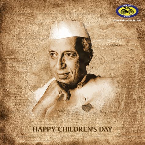 Children's Day in India, also known as Bal Diwas. The day commemorates Jawaharlal Nehru's birthday. Nehru, who was fondly known as Chachaji or Chacha Nehru, had a great fondness for children and emphasised the need to treat children with love and care as he believed that they are the future of the country. To aid their development and improve their future, Nehru played a huge role in the establishment of many educational institutions across the country. #ChildrensDay Chacha Nehru, Jawaharlal Nehru, Happy Children's Day, Cute Images For Dp, Children's Day, Poster Background, Birthday Poster, Paper Crafts Diy Kids, Day Wishes