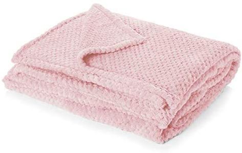 Dreamscene Waffle Honeycomb Warm Throw Over Sofa Bed Soft Blanket 200 x 240cm Blush, 100% Polyester, Faux Fur, Pink, King: Amazon.co.uk: Kitchen & Home Couch Material, Honeycomb Blanket, Kids Duvet, Waffle Blanket, Kids Duvet Cover, Pink Throws, Rose Pale, Throw Over, Material Bed