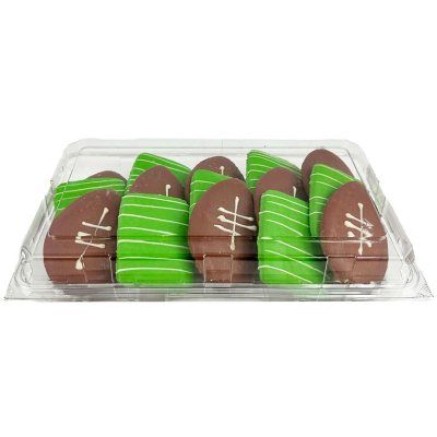 Bulk Desserts, Football Cookies, Club Football, Cutout Cookies, Individual Desserts, Cookie Tray, Members Mark, Cookie Pie, Sams Club