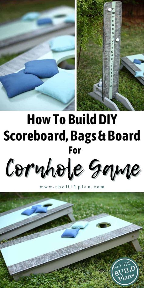 DIY Home Decor, DIY Furniture, DIY Decor, Wood Projects, Woodworking Projects, Wood Crafts, Carpentry DIY, Creative Woodworking Ideas, Best Selling Wood projects, Wood Working for Beginners. DIY Game Project; Cornhole Game Board, Bags and Scoreboard DIY Woodworking Project; Diy Scoreboard, Diy Cornhole Bags, Cornhole Scoreboard, Corn Hole Diy, Bag Toss Game, Cornhole Game, Craft Kids, Kids Game, Corn Hole Game