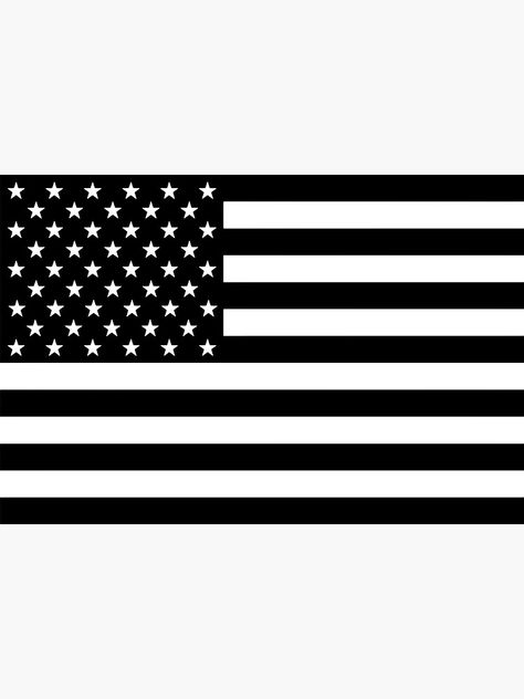 Usa Flag Stickers, Black And White Flag, American Flag Sticker, Truck Stickers, Quote Decals, Sticker Bomb, Gifts For Veterans, Black American, Waterproof Stickers