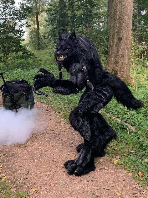 Medieval Outfits, Werewolf Costume, Awesome Costumes, Fur Suits, Werewolf Art, Scary Halloween Costumes, Scary Costumes, Cosplay Diy, Animal Masks