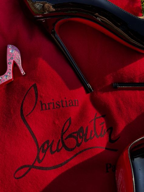 Christian Louboutins Christian Louboutin Aesthetic, Louboutin Aesthetic, Red Bottom Heels, Red Bottoms, Christian Louboutin, Walking, Heels, Red, Quick Saves