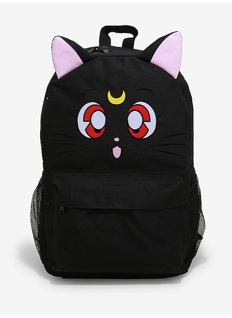 Hot Topic : Sailor Moon Luna Backpack Sailor Moon Backpack, Sailor Moon Toys, Accessories Anime, Sailor Moon Luna, Josie And The Pussycats, Pop Culture Gifts, Gifts For Guys, Moon Luna, Sailor Moon Aesthetic