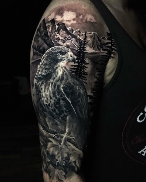 Leg Eagle Tattoo, Eagle Landing Tattoo, Rapture Tattoo, Bald Eagle Forearm Tattoo, Bald Eagle Shoulder Tattoo, Eagle Nature Tattoo, Bird Of Prey Tattoo, Tattoo Lower Back, Falcon Tattoo