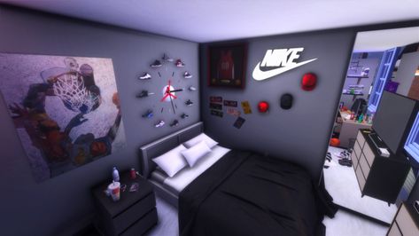 Sims 4 Cc Rap Posters, Sims 4 Cc Mens Furniture, Male Room Cc Sims 4, Sims 4 Men Bedroom Cc, Urban Bedroom Cc Sims 4, Sims 4 Cc Male Bedroom Decor, Sims 4 Urban Wall Decor Cc, Urban Cc Furniture, Sims 4 Cc Furniture Bedrooms Teens Boys