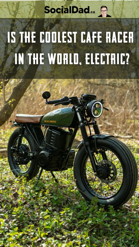 Cafe Racer Bikes Vintage, Electric Cafe Racer, Modern Cafe Racer, Cafe Racer Design, Diy Motorcycle, Motorcycle Electric, Vintage Cafe Racer, Custom Street Bikes, Cafe Racer Style