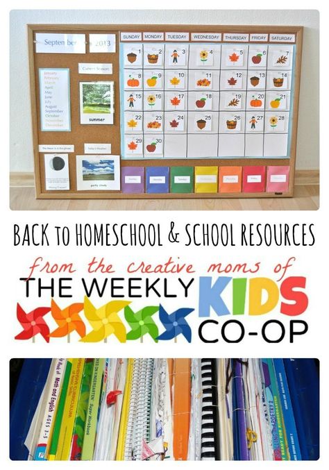 14 Back to Homeschool & School Resources from The Weekly Kids Co-Op at B-InspiredMama.com Back To School Morning Routine, Back To Homeschool, Back To School Morning, School Morning, School Mom, Homeschool Lesson, Homeschool Planning, Tot School, Homeschool Organization