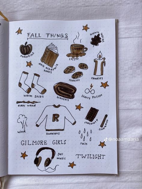 Autumn Sketchbook, Fall Junk Journal, Junk Journal Ideas, Bujo Spreads, Journal Inspiration Writing, Creating A Bullet Journal, Bullet Journal Paper, Bulletin Journal Ideas, Pretty Journals