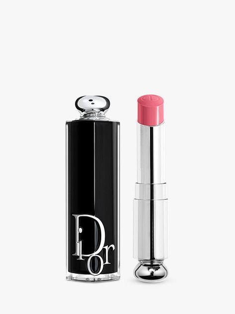 Dior Addict Lipstick, Refillable Lipstick, Shine Lipstick, Lipstick Designs, Dior Addict Lip, Sugar Lip Scrub, Lipstick Brands, Lipstick Case, Dior Makeup