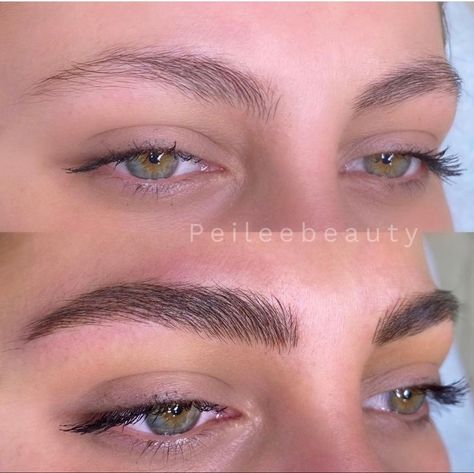 Mircoblading Eyebrows, Nano Brows, Eyebrows Goals, Permanente Make-up, Eyebrow Lift, Permanent Makeup Machine, Beautiful Eyebrows, Eyebrow Makeup Tips, Full Brows