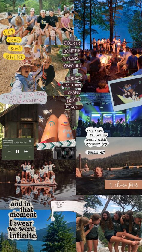 Summer Camp Instagram Story, Christian Vsco Aesthetic, Christian Camp Ideas, Christian Mission Trip Aesthetic, Christian Summer Camp Outfits, Youth Camp Ideas, Youth Camp Aesthetic, Hume Lake Christian Camp, Christian Summer Camp Aesthetic