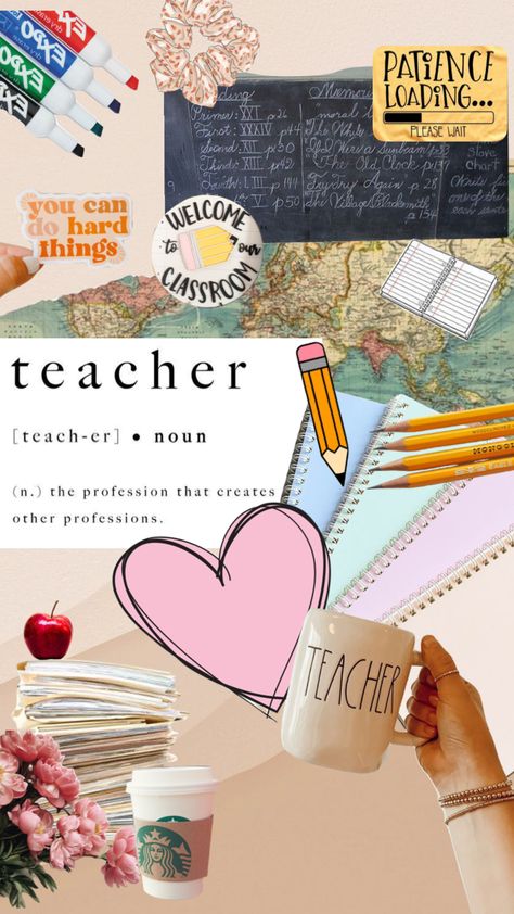 Teacher Profile Picture Aesthetic, Education Student Aesthetic, English Wallpaper School Aesthetic, Vision Board Pictures Career Teacher, Future Teacher Vision Board, Teacher Vision Board Ideas, Future Teacher Wallpaper Aesthetic, Teaching Asthetic Picture, Student Teacher Vision Board