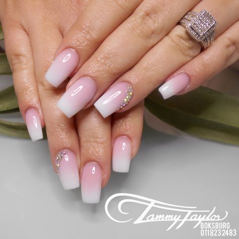 Taylor Nails, Beauty Nail Salon, Tammy Taylor Nails, French Fade, Tammy Taylor, Swarovski Nails, Nail Blog, Glass Nails, Cruelty Free Beauty