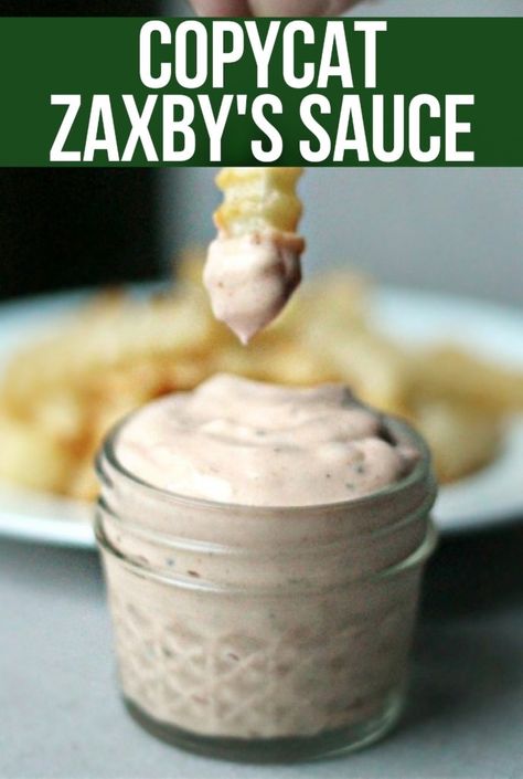 Copycat Zax Sauce, Zax Sauce Recipe, Zaxbys Sauce, Zax Sauce, Recipe Sauce, Dipping Sauces For Chicken, Sandwich Sauces, Dipping Sauces Recipes, Fry Sauce