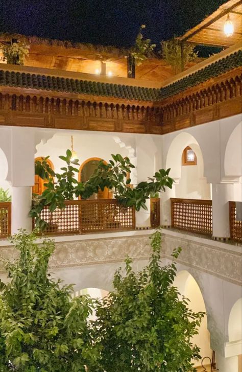 Andalusian Decor, Cultural Aesthetic, Moroccan Houses, Hacienda Homes, Aesthetic House, Building Aesthetic, Moroccan Interiors, Building Plans House, Luxury Living Room Design