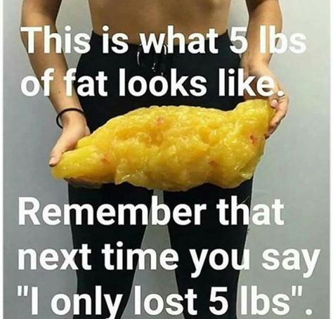 This is what 5 pounds of fat looks like. Remember that the next time you say, I only lost 5 pounds. 5 Lbs Of Fat, Gym Weights, Sup Yoga, Diet Vegetarian, Healthy Motivation, Diet Motivation, Sport Motivation, Fitness Motivation Quotes, Health Motivation