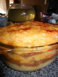 3 Guys and a Thrifty Girl: Pap & Mince Lasagne Pap Recipe, Mince Dishes, Africa Food, African Cooking, Mince Recipes, South African Recipes, African Food, Savoury Dishes, Light Recipes