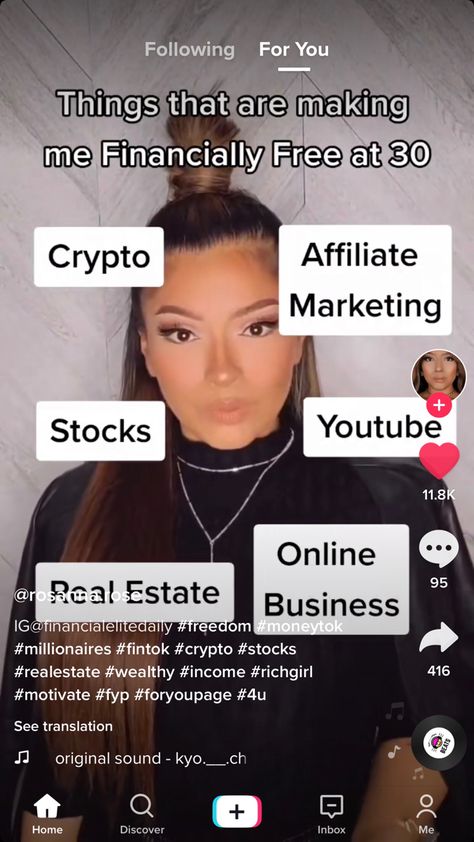 Tiktok Video Ideas, Wealthy Affiliate, Video Ideas, Tiktok Video, Rich Girl, Affiliate Marketing, Tik Tok, Real Estate, Marketing