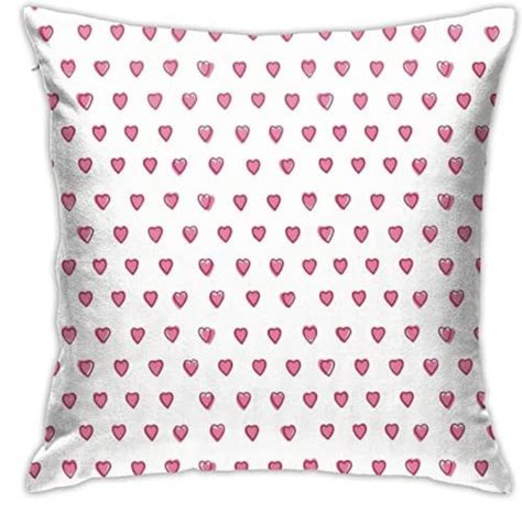 Pillow Covers Bedroom, Preppy Dorm Room Decor, Bedroom Couch, Soft Throw Pillows, 18x18 Pillow Cover, Pink Throws, Pink Throw Pillows, Kid's Bedroom, Pink Rabbit