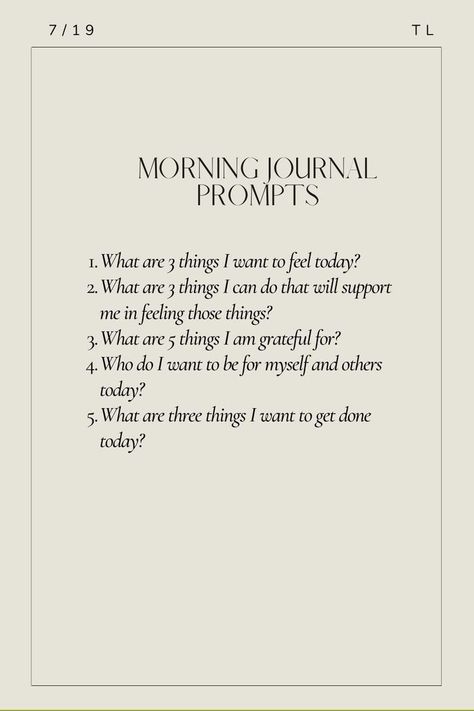 Questions To Ask Yourself In The Morning, Meditation Journal Aesthetic, Morning Journaling Questions, Meditation For Happiness, Positive Morning Journal Prompts, Mindfulness Journal Aesthetic, Morning Journal Ideas Writing Prompts, Daily Journal Inspiration, Journal Writing Prompts Aesthetic