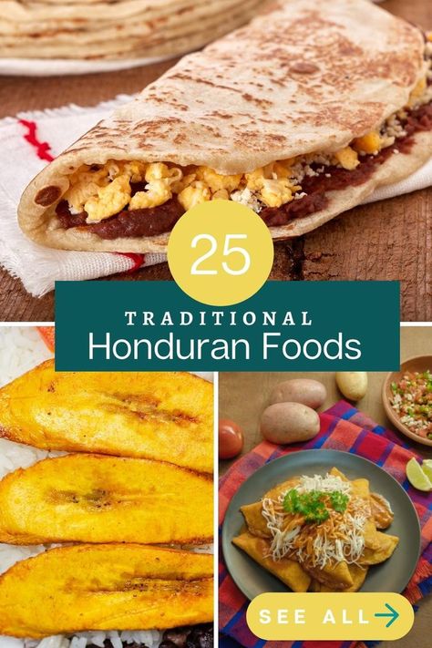 American Cuisine Recipes, Honduras Food, Honduran Recipes, Cultural Food, Latin American Food, Around The World Food, Food History, Health Dinner Recipes, Latin Food