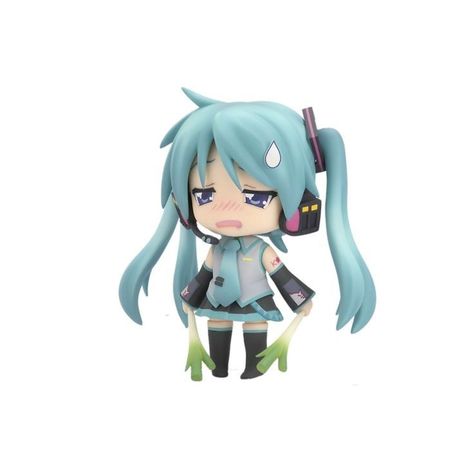 Anime Cute Icons, Miku Hatsune Chibi, Nendoroid Anime, Photo Widget, Miku Hatsune, Cover Illustration, It's Coming, 3d Icons, Anime Figurines