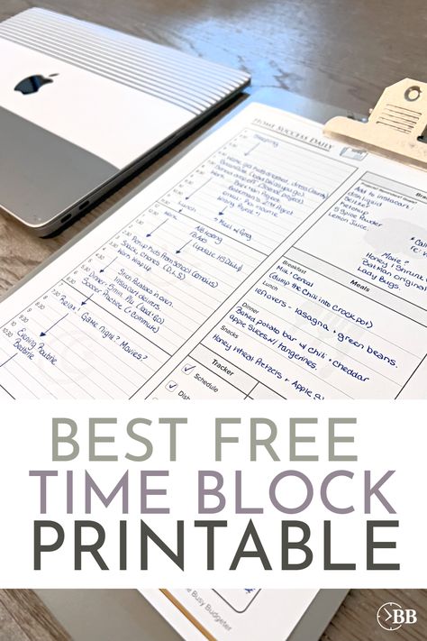 Looking for an hourly printable planner or calendar to time block your day into hourly increments. This is the best one I've found, it even has sections for meals and notes, and habit tracking. You can use it as a daily hourly planner or put seven days together to make a weekly hourly planner schedule for free. #dailyhourlyplanner #hourlyprintableschedulefree #Dailyhourlyplannerprintablefree #hourlyprintablecalendar #hourlyprintableplanner Business Daily Planner, Block Schedule Template, Schedule Printable Free, Business Planner Printables, Time Blocking Printable, Weekly Task Planner, Printable Calendar Design, Busy Budgeter, Printable Schedule