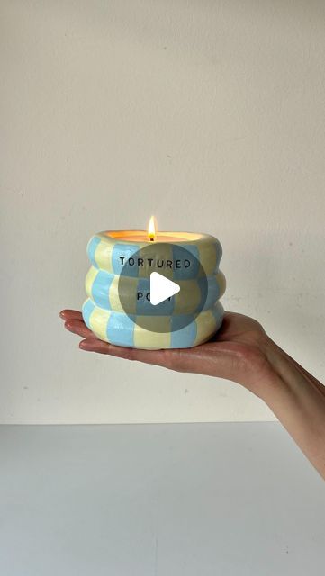 Sculpd | Craft Reinvented on Instagram: "Fan Candle 💕⭐️🌸🍦💎🎀🏹

#taylorswift #candlemaking #diycrafts #airdryclay #pottery #clayart #giftideas" Air Dry Clay Candle, Air Dry Clay Candle Holder, Airdryclay Ideas, Air Dry Clay Crafts, Candle Pottery, Clay Gifts, Clay Candle Holders, Clay Candle, Pottery Candle