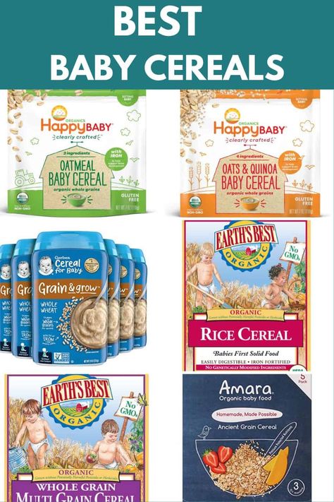 Rice Cereal Baby, Best Baby Cereal, Oatmeal Balls, Types Of Cereal, Best Cereal, Cereal Brands, Oat Cereal, Banana Oatmeal Cookies, Baby Cereal